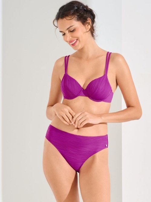 Maillots de bain Lisca Sorrento fuchsia slip de bikini Maillots de bain Lisca Sorrento fuchsia slip de bikini