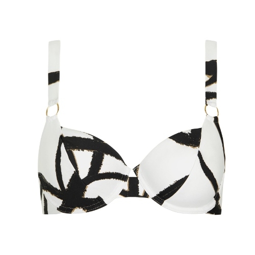Maillots de bain Lisca Honolulu blanc/noir soutien-gorge bikini corbeille Maillots de bain Lisca Honolulu blanc/noir soutien-gorge bikini corbeille