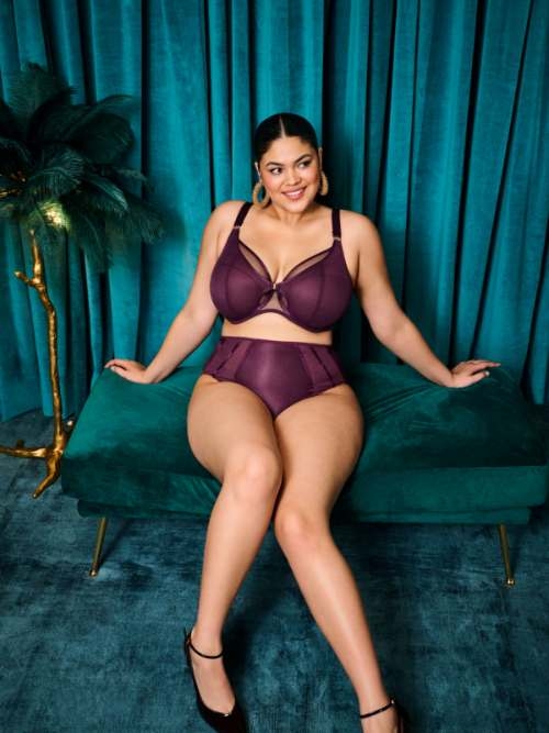 Elomi Kintai violet soutien-gorge sans forme Elomi Kintai violet soutien-gorge sans forme