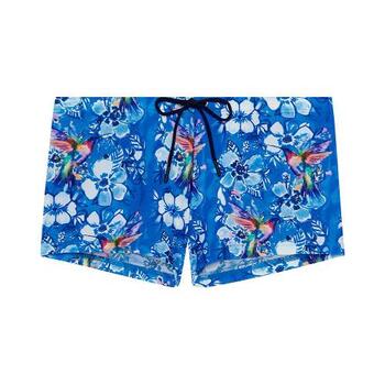 HOM Swimwear Colibris Bleu Boxeur Nageur HOM Swimwear Colibris Bleu Boxeur Nageur