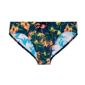 HOM Swimwear Flamingo Bleu Marine Slip de Bain HOM Swimwear Flamingo Bleu Marine Slip de Bain