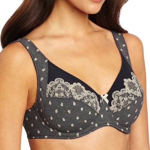 Anita Versailles noir/print soutien-gorge sans forme Anita Versailles noir/print soutien-gorge sans forme