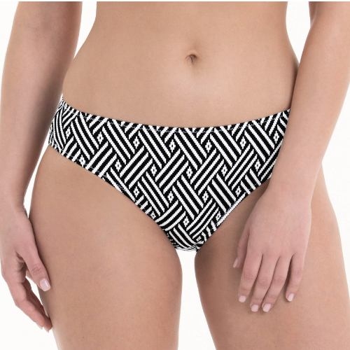 Maillots de bain Anita Casual noir/blanc slip de bikini Maillots de bain Anita Casual noir/blanc slip de bikini