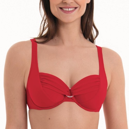 Maillots de bain Rosa Faia Hermine rouge haut de bikini préformé Maillots de bain Rosa Faia Hermine rouge haut de bikini préformé