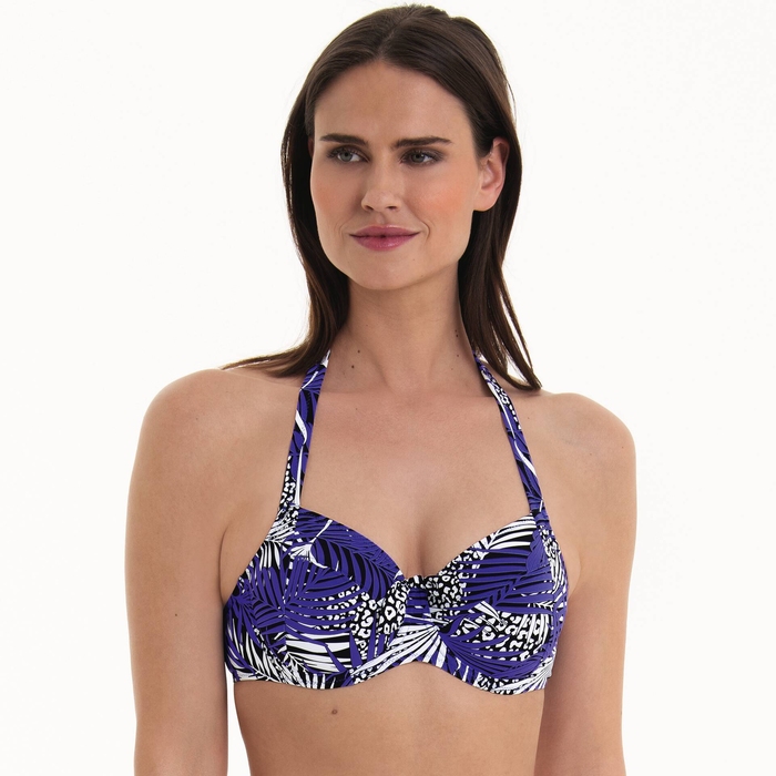Maillots de bain Rosa Faia Leandra bleu haut de bikini préformé Maillots de bain Rosa Faia Leandra bleu haut de bikini préformé